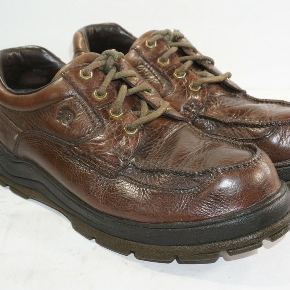 Dunham Size 13 M Brown Leather Oxfords Mens R6B19 main image 4